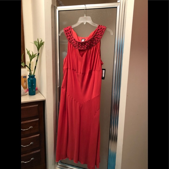 Veste Women’s Silk Dress Size 20 Melon 👗 - Picture 8 of 8